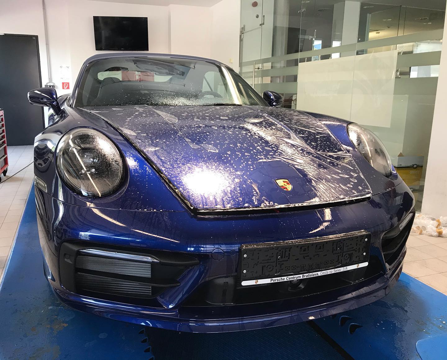 ochranna folia Xpel na Porsche od Abartstyle